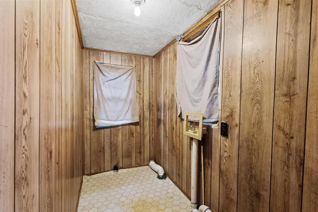 a view of room with window and closet