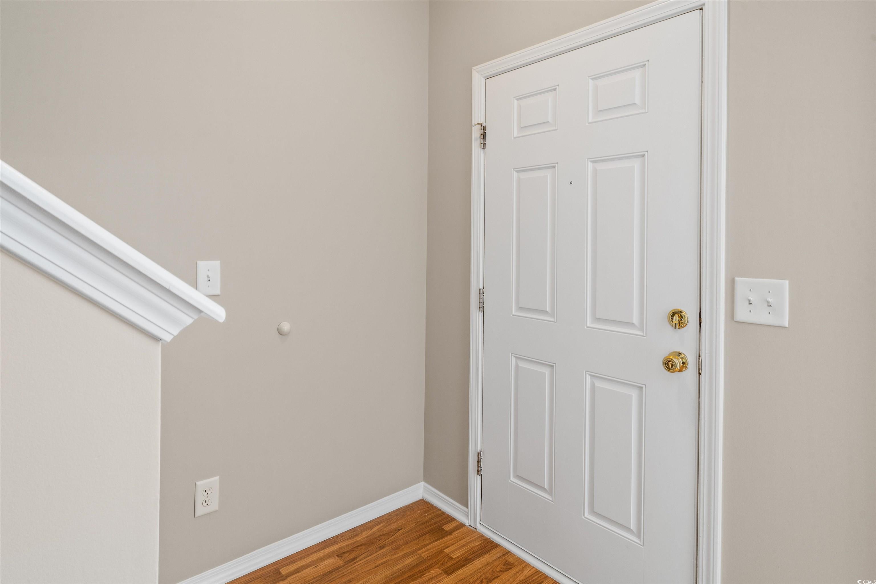 350 Kiskadee Loop, Unit B Conway, SC 29526 - Photo 19 of 40 Entrance foyer with hardwood / wood-style flooring