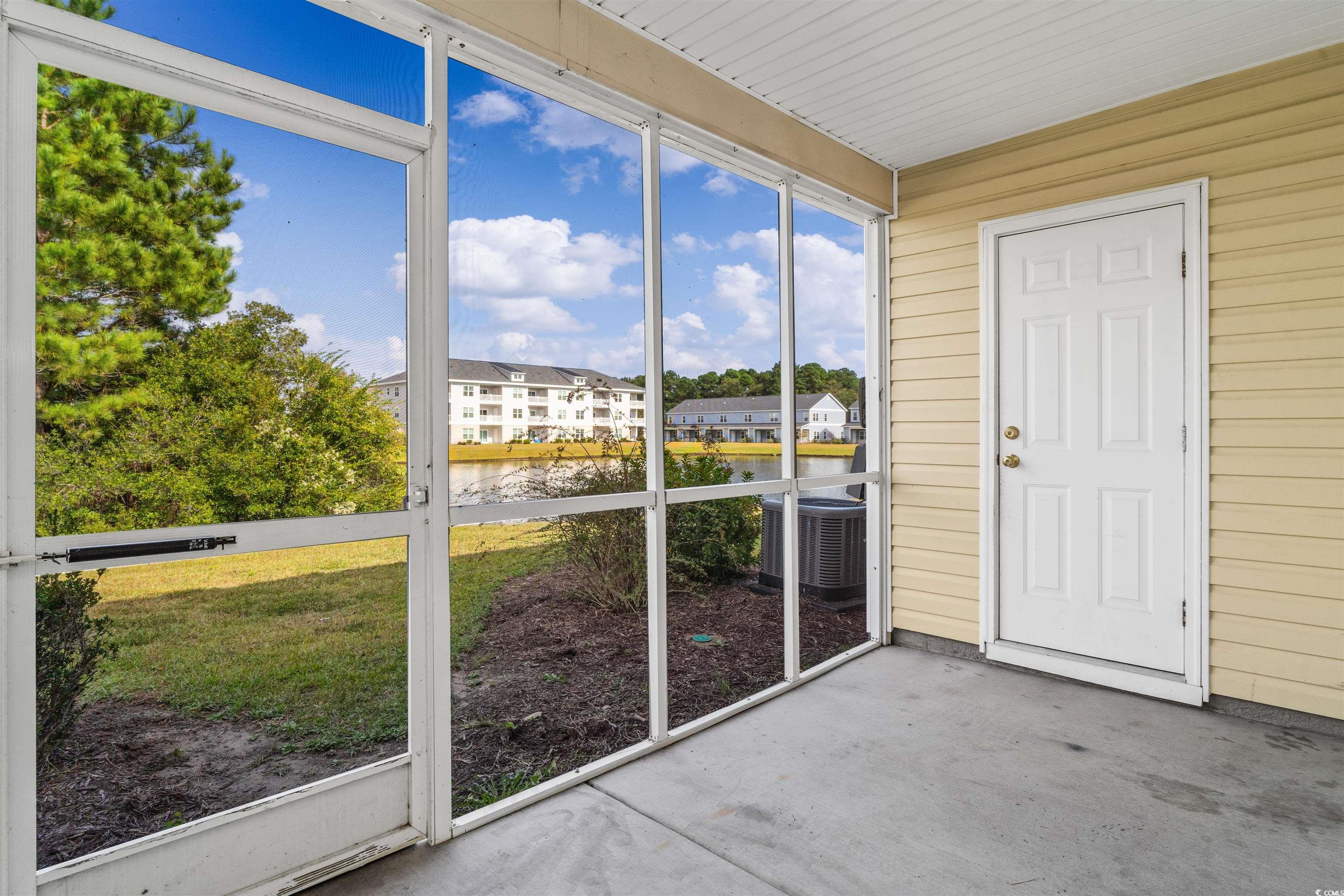350 Kiskadee Loop, Unit B Conway, SC 29526 - Photo 31 of 40 View of unfurnished sunroom