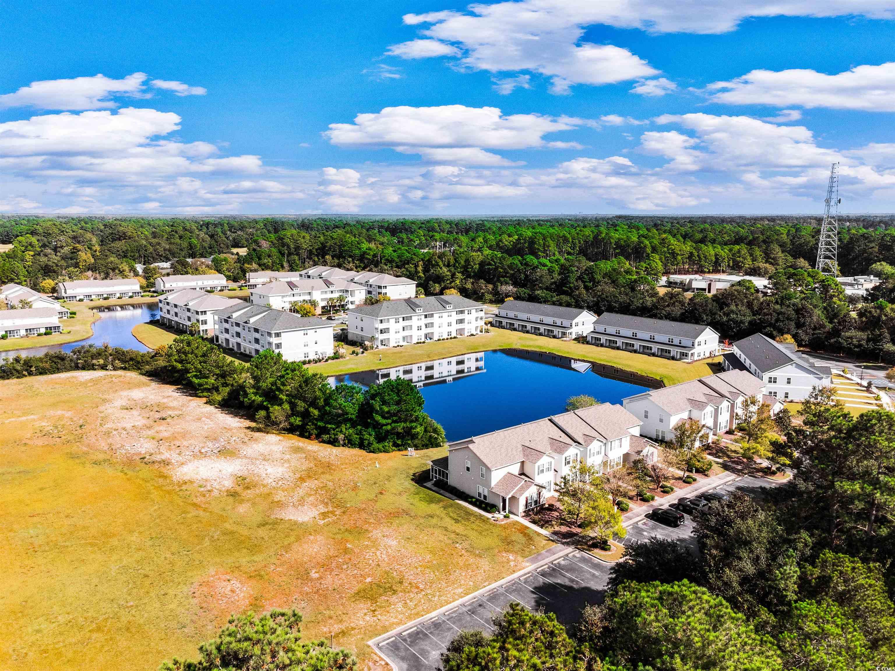 350 Kiskadee Loop, Unit B Conway, SC 29526 - Photo 34 of 40 Drone / aerial view featuring a water view