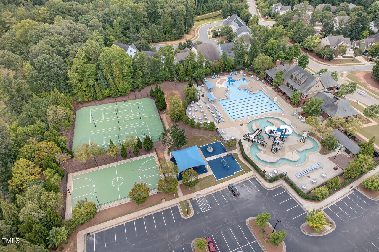 127 Willow View Lane Apex, NC 27539 - Photo 36 of 39 an aerial view of a house with outdoor space