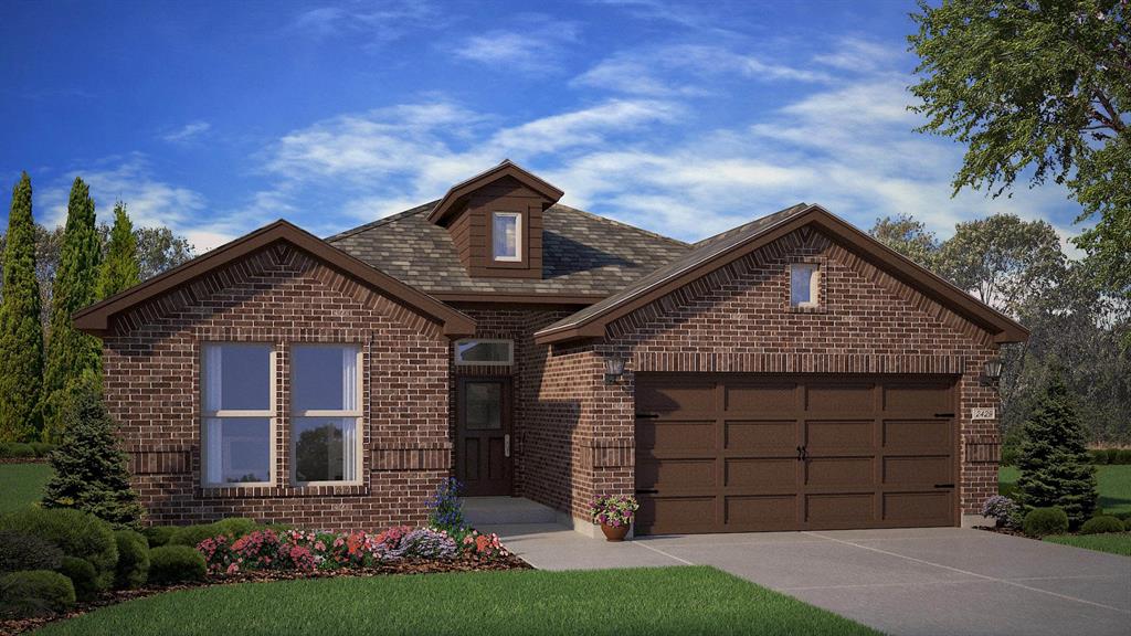 101 Goodnight Court Cleburne, TX 76033 - Photo 1 of 1 a front view of a house with a garden