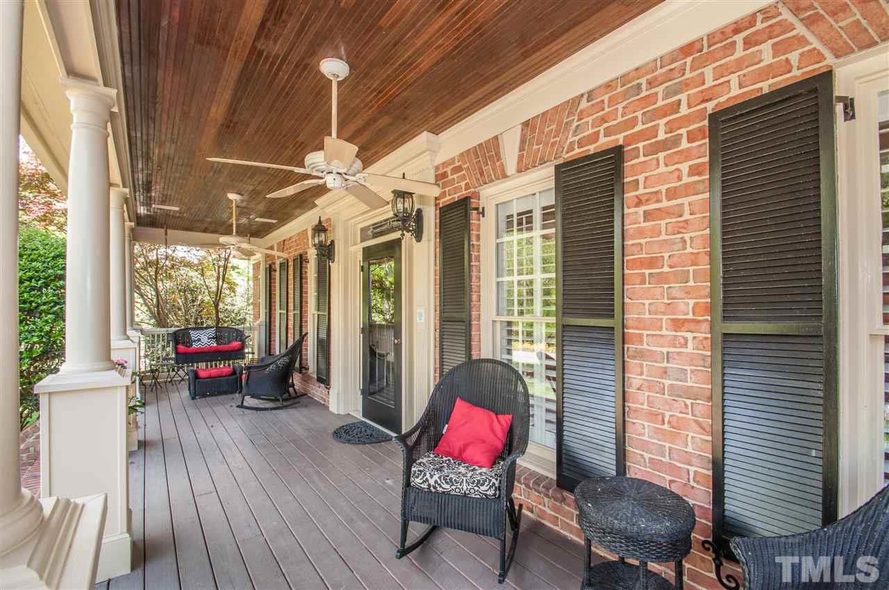 408 Chatterson Drive Raleigh, NC 27615 - Photo 25 of 25 a garden view with a seating space