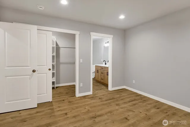 a view of empty room