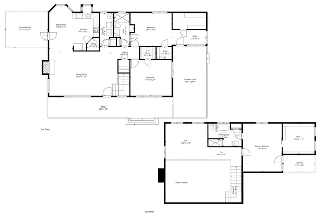 a view of a backyard with a large tree