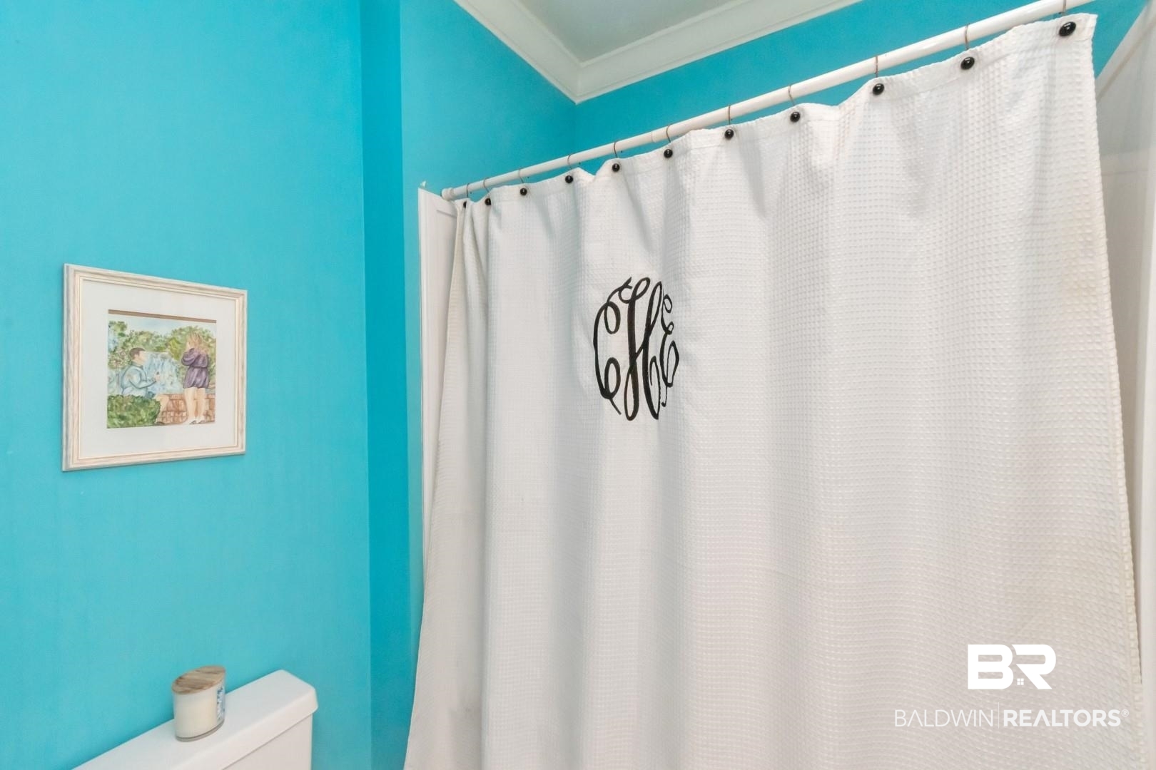 8868 Dawes Lake Road South Mobile, AL 36619 - Photo 29 of 35 Bathroom with toilet and ornamental molding