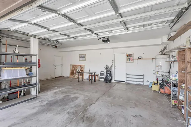 a view of a street with a building in the background