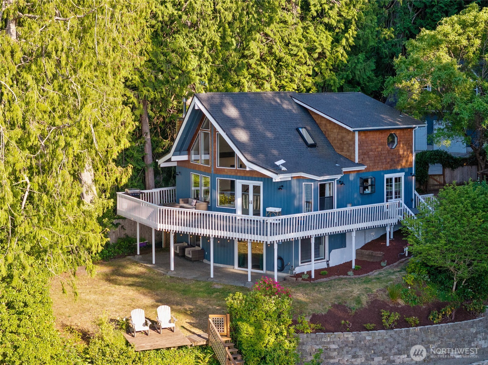 19709 Whiteman Cove Road Southwest Longbranch, WA 98351 - Photo 2 of 40 front view of a house with a yard