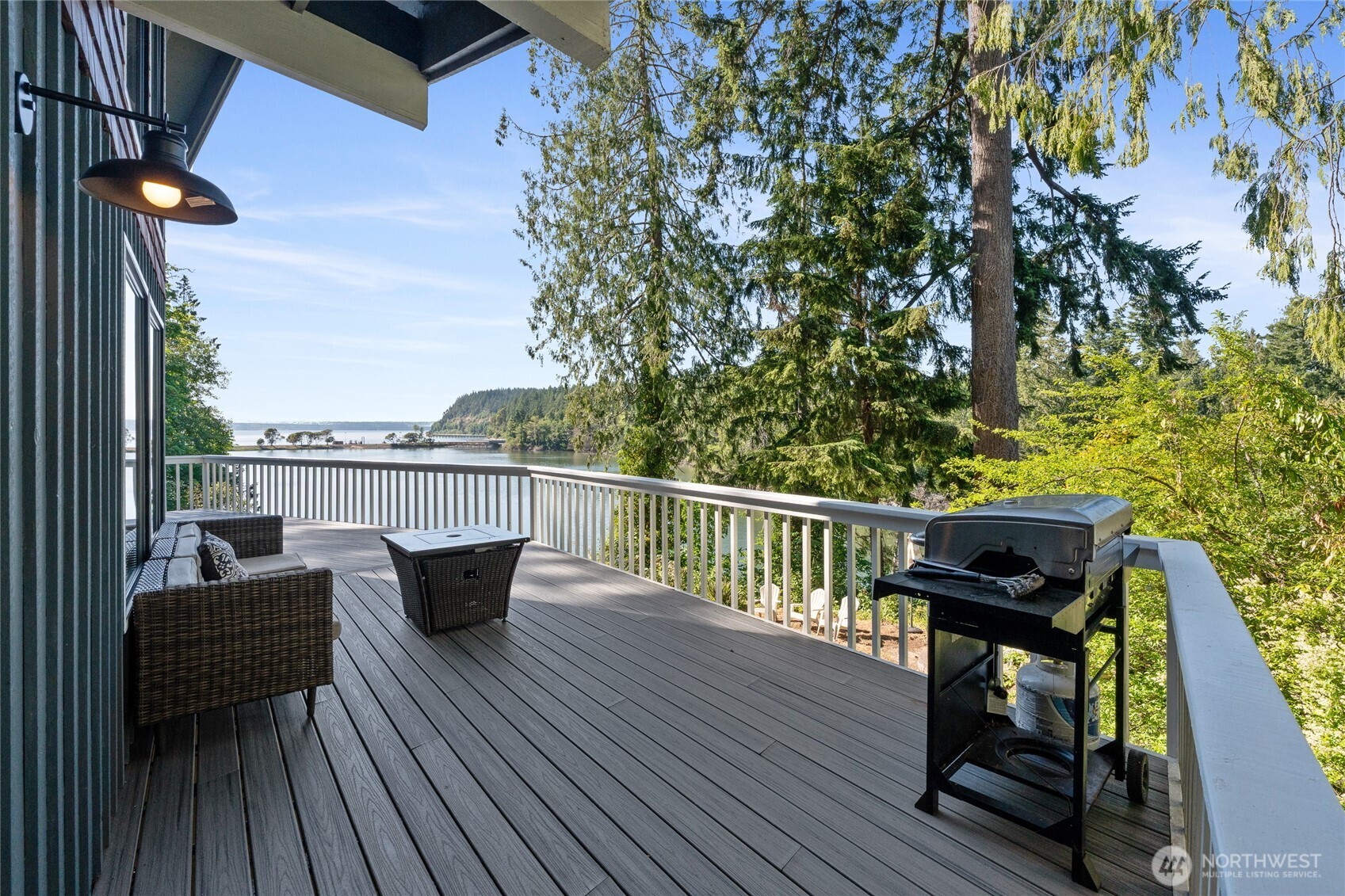 19709 Whiteman Cove Road Southwest Longbranch, WA 98351 - Photo 30 of 40 a view of balcony with furniture