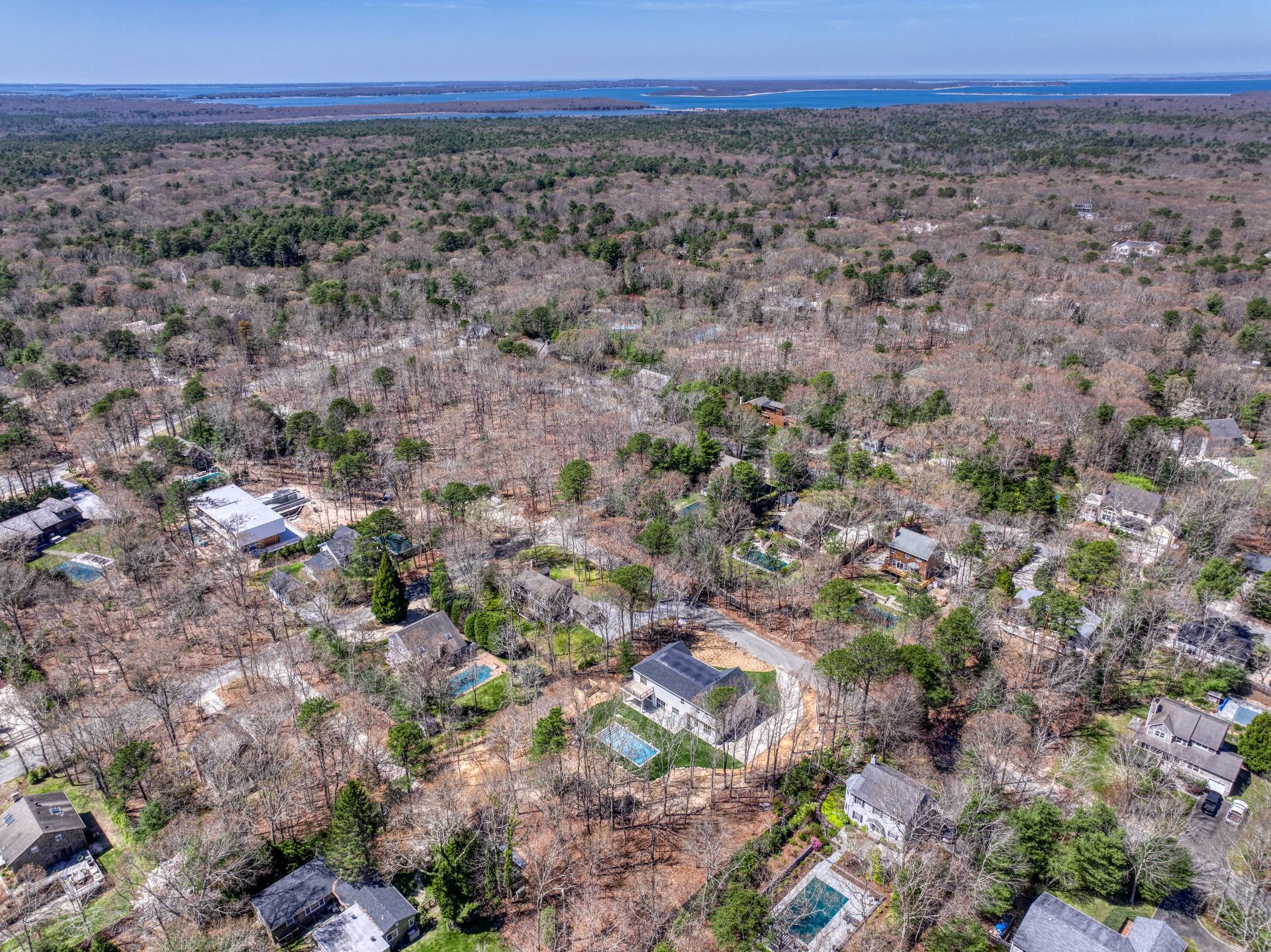 18 Barnes Avenue East Hampton, NY 11937 - Photo 29 of 35 a view of a dry field with trees in background
