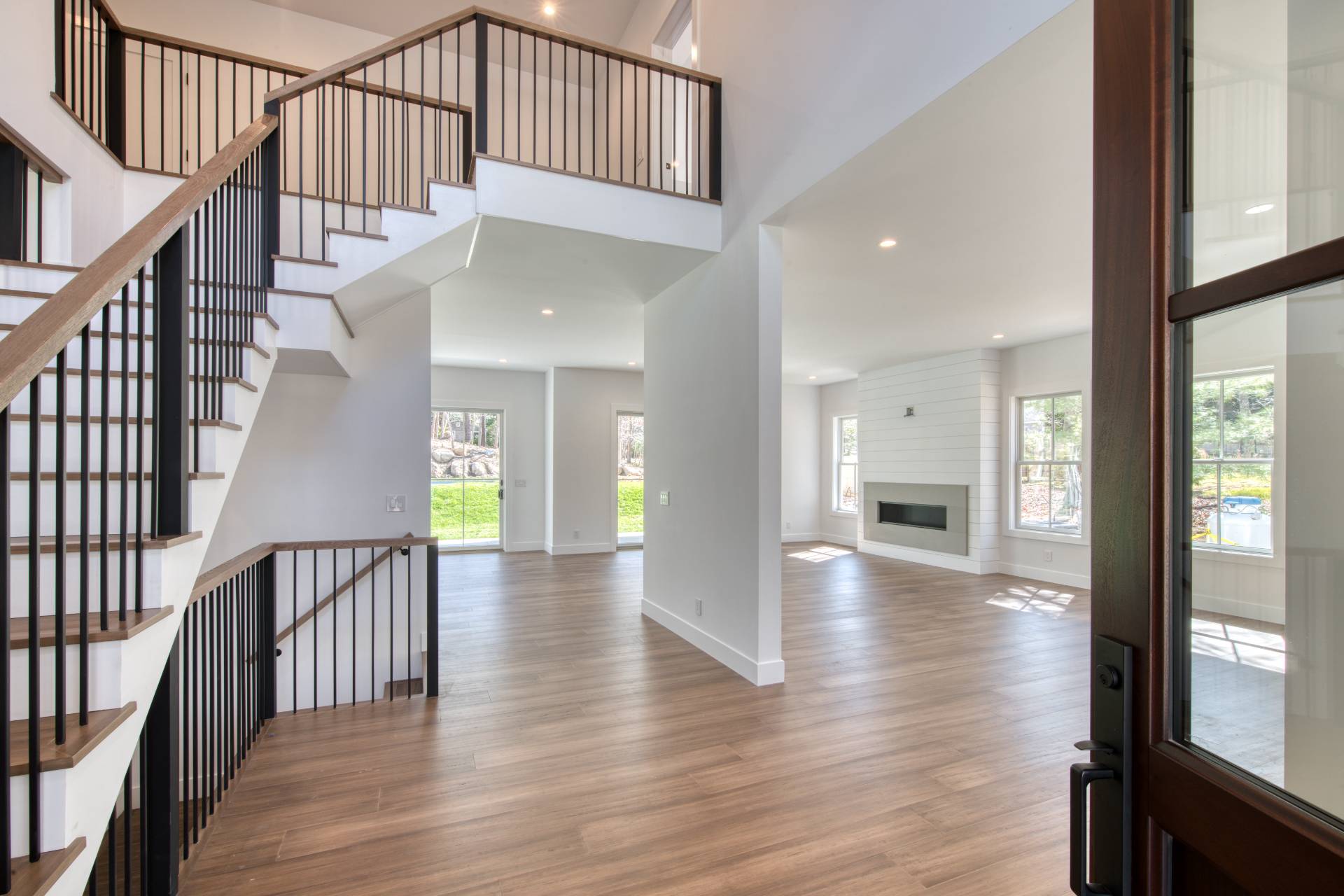 18 Barnes Avenue East Hampton, NY 11937 - Photo 6 of 35 a view of an entryway with wooden floor