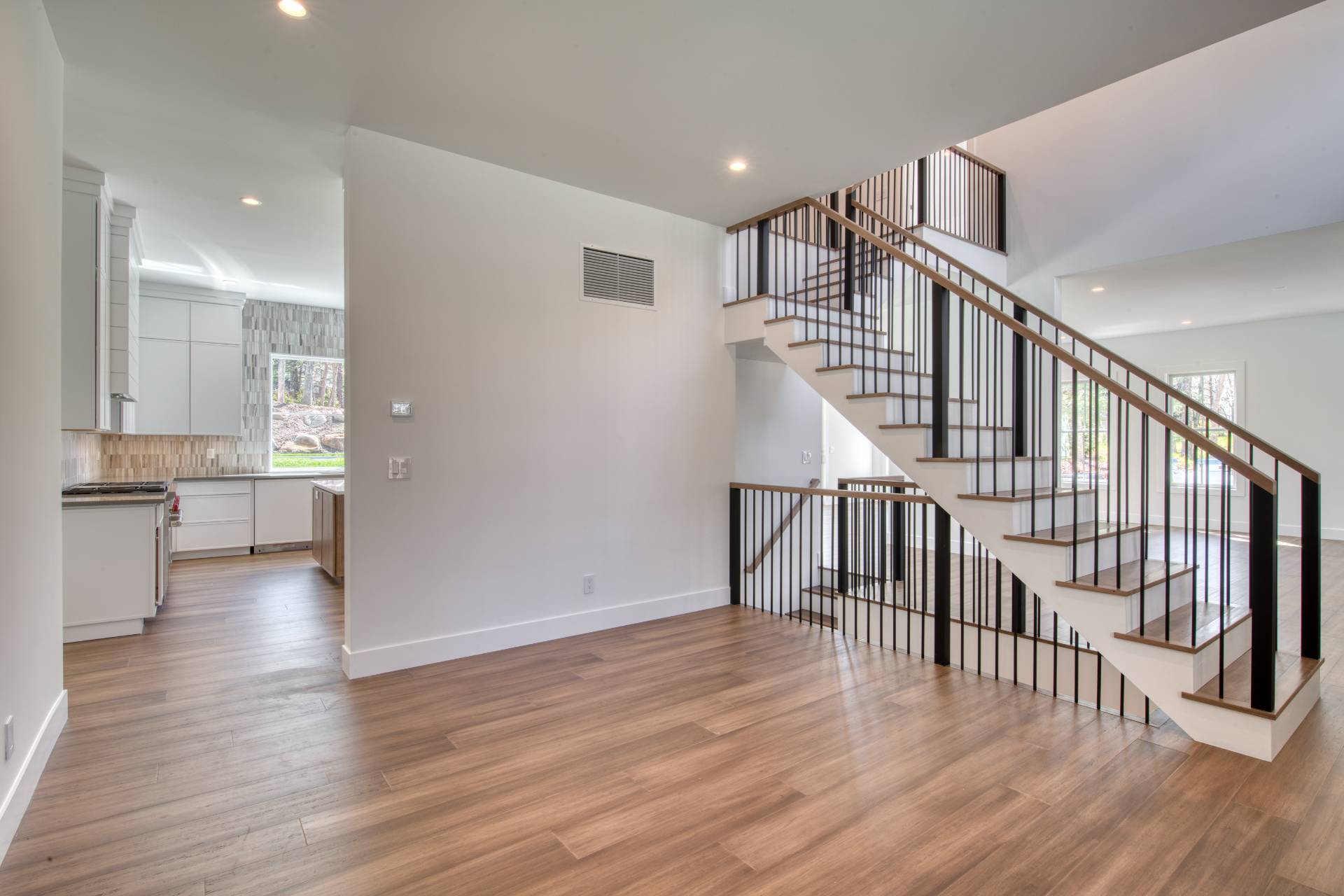 18 Barnes Avenue East Hampton, NY 11937 - Photo 7 of 35 a view of entryway and hall with wooden floor