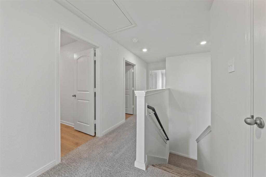 14004 Golden Valley Road Ponder, TX 76259 - Photo 9 of 10 a view of hallway with stairs