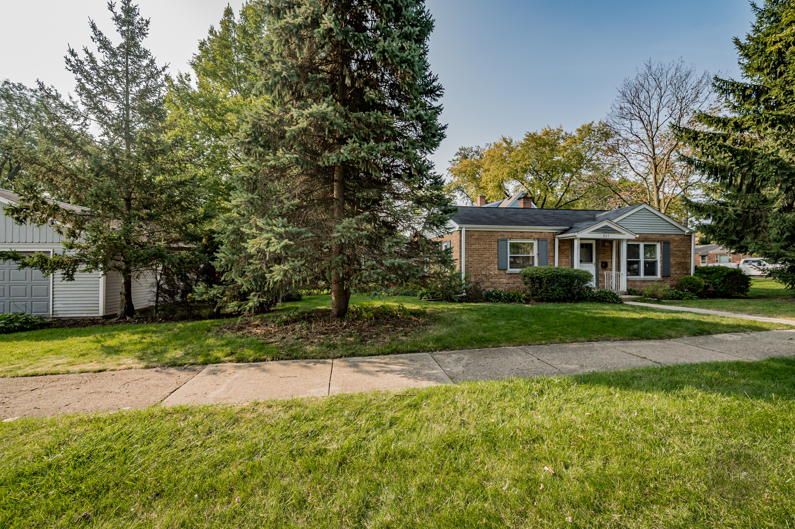 843 Pick Street Wheaton, IL 60187 - Photo 30 of 33 a front view of a house with a yard