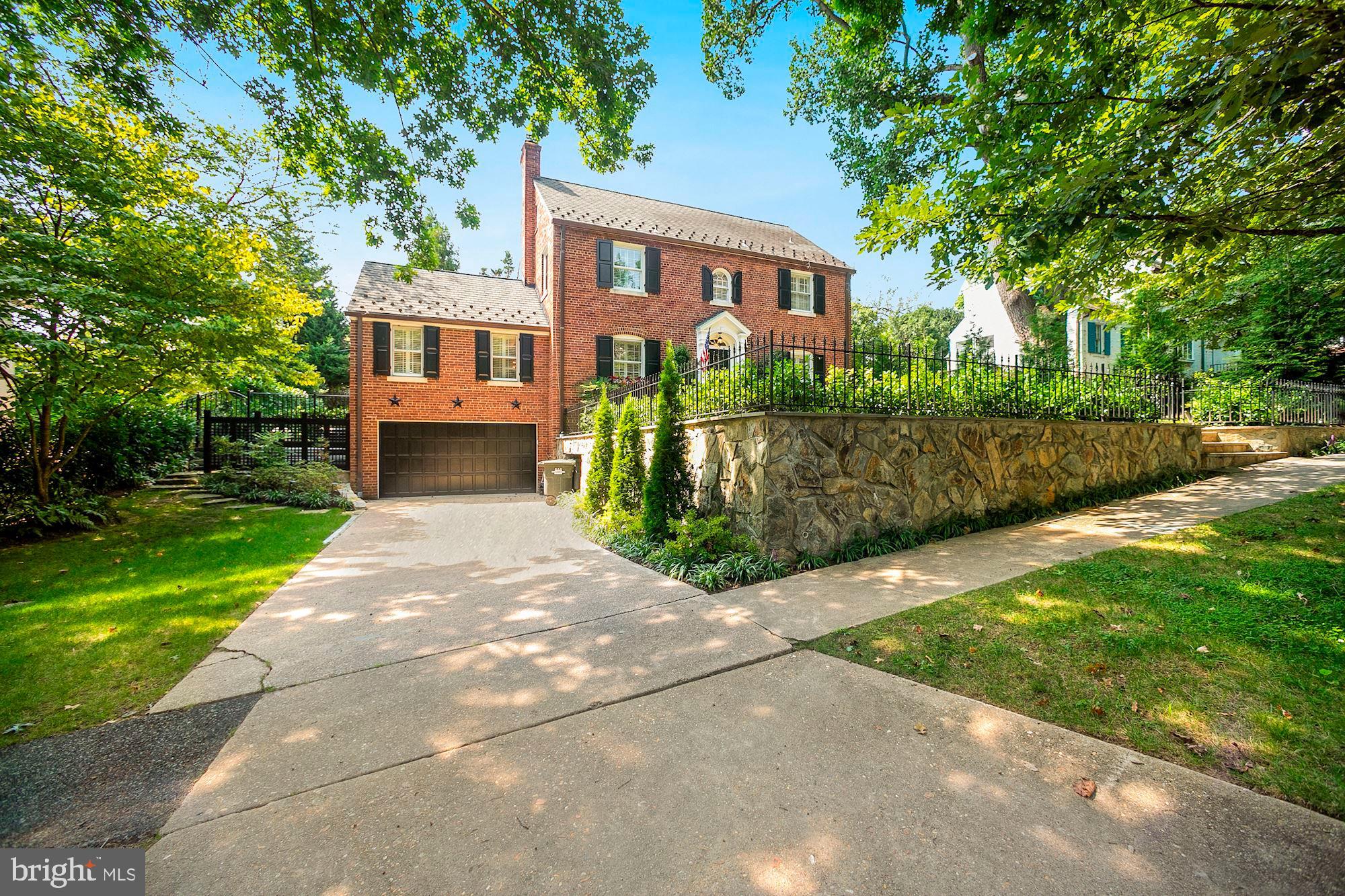 3812 Fordham Road Northwest Washington, DC 20016 - Photo 2 of 28 Large Driveway and Garage