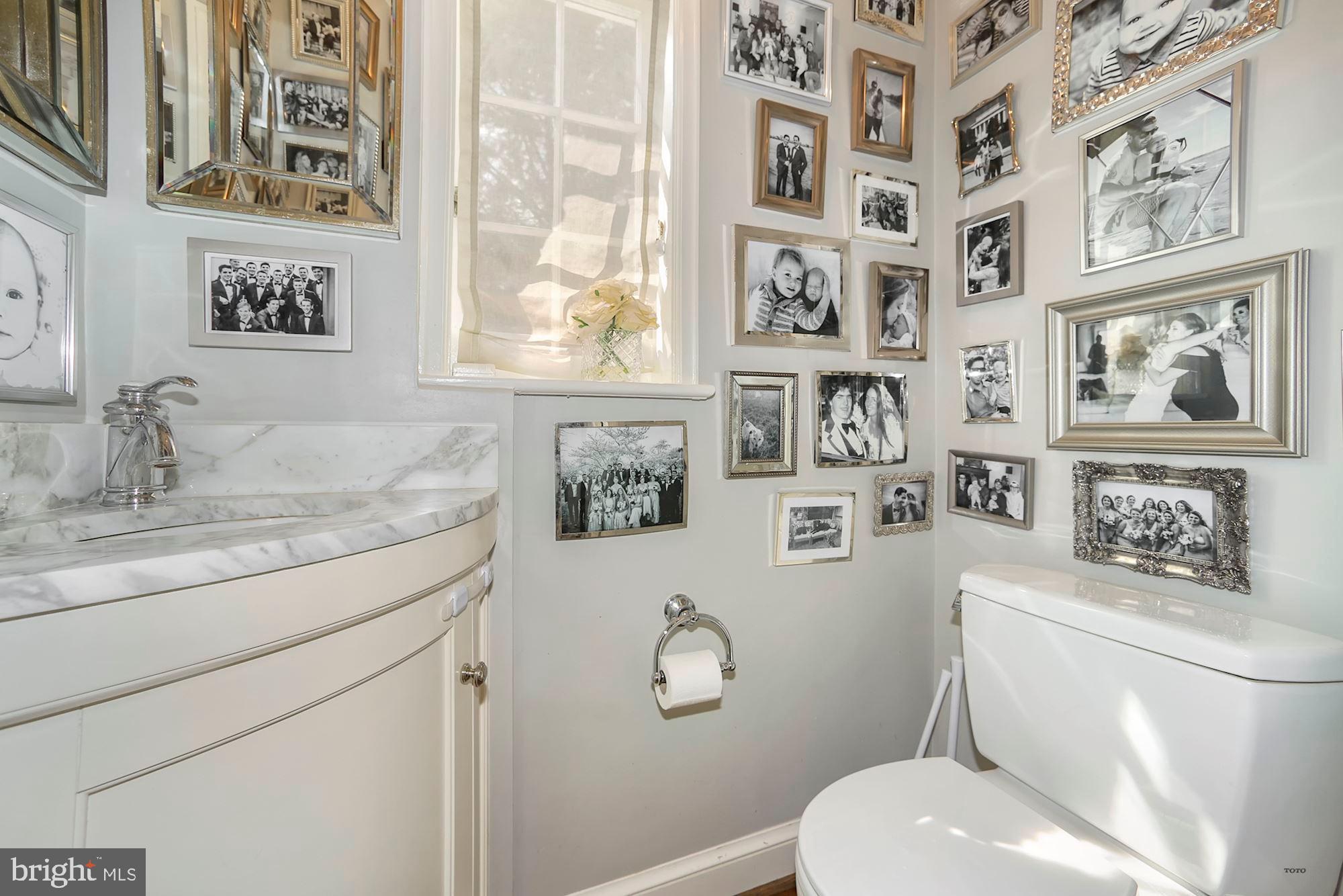 3812 Fordham Road Northwest Washington, DC 20016 - Photo 11 of 28 First Floor Half Bath