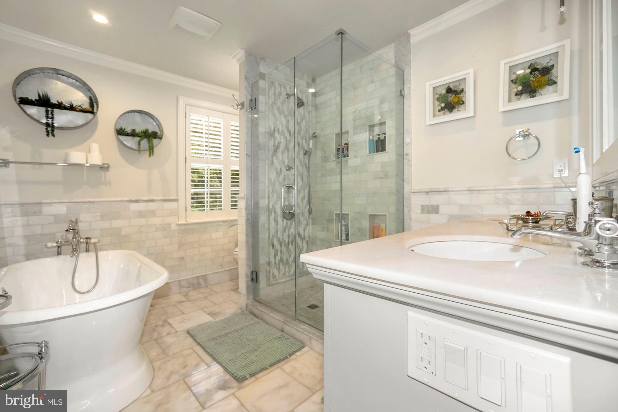 3812 Fordham Road Northwest Washington, DC 20016 - Photo 13 of 28 Owner's En-Suite Bathroom