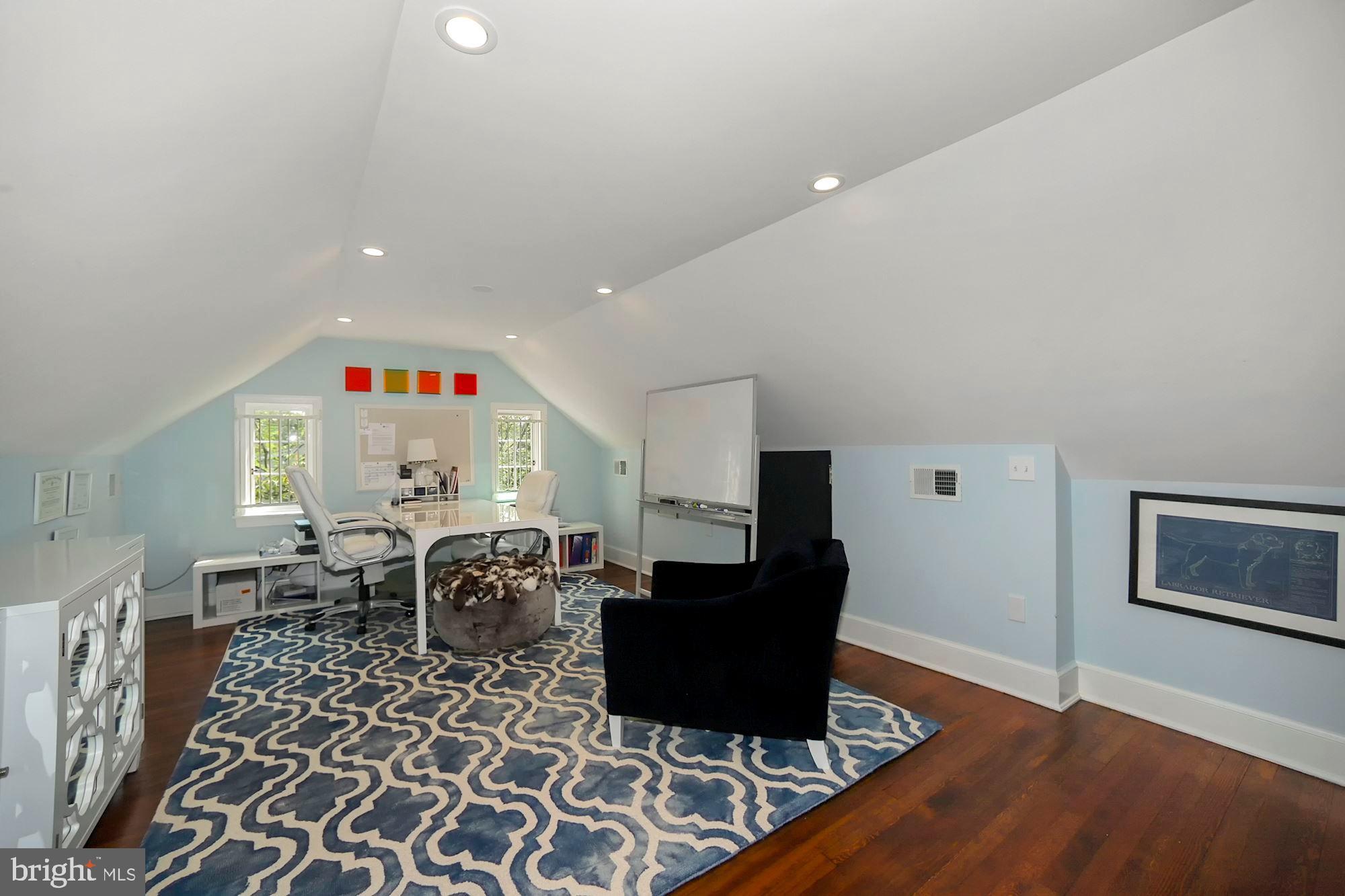 3812 Fordham Road Northwest Washington, DC 20016 - Photo 18 of 28 Fully Finished Attic/ Office Space