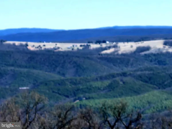 a view of a road with a dry yard