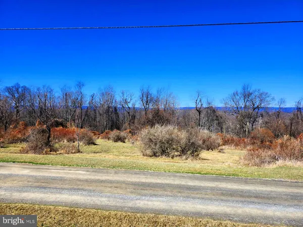 a view of an ocean from a yard