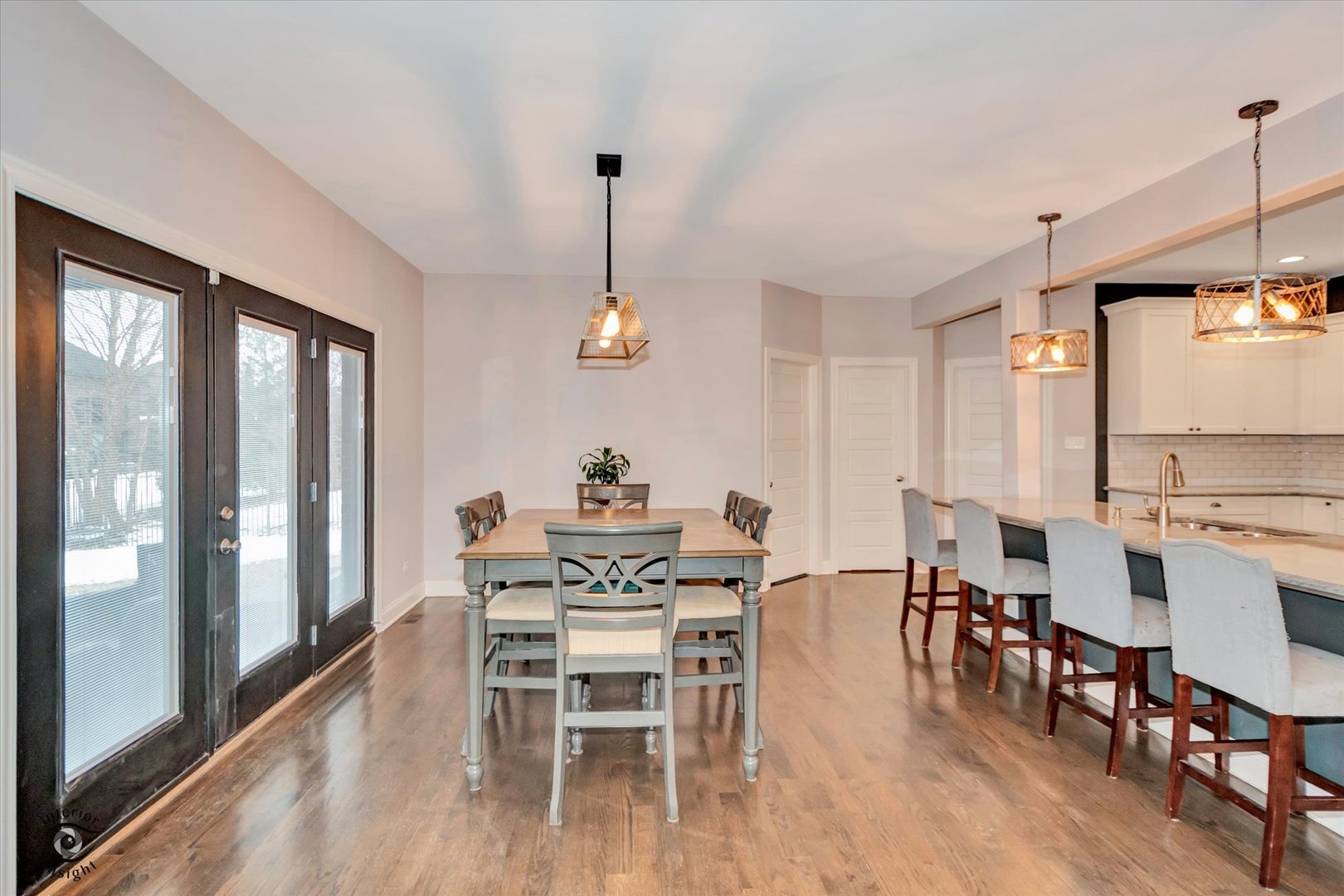 1973 Edgeview Drive New Lenox, IL 60451 - Photo 18 of 39 a view of a dining room with furniture window and wooden floor