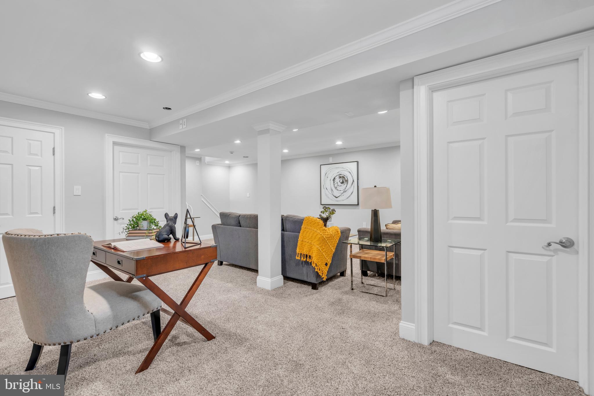 1 Crisfield Road Sicklerville, NJ 08081 - Photo 38 of 45 a room with furniture and air hockey table