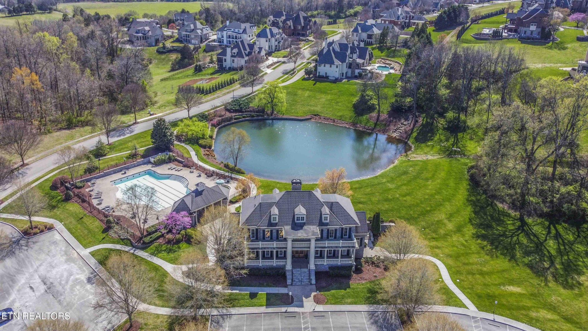 638 Barnsley Road Knoxville, TN 37934 - Photo 10 of 18 a view of a swimming pool with a garden and plants