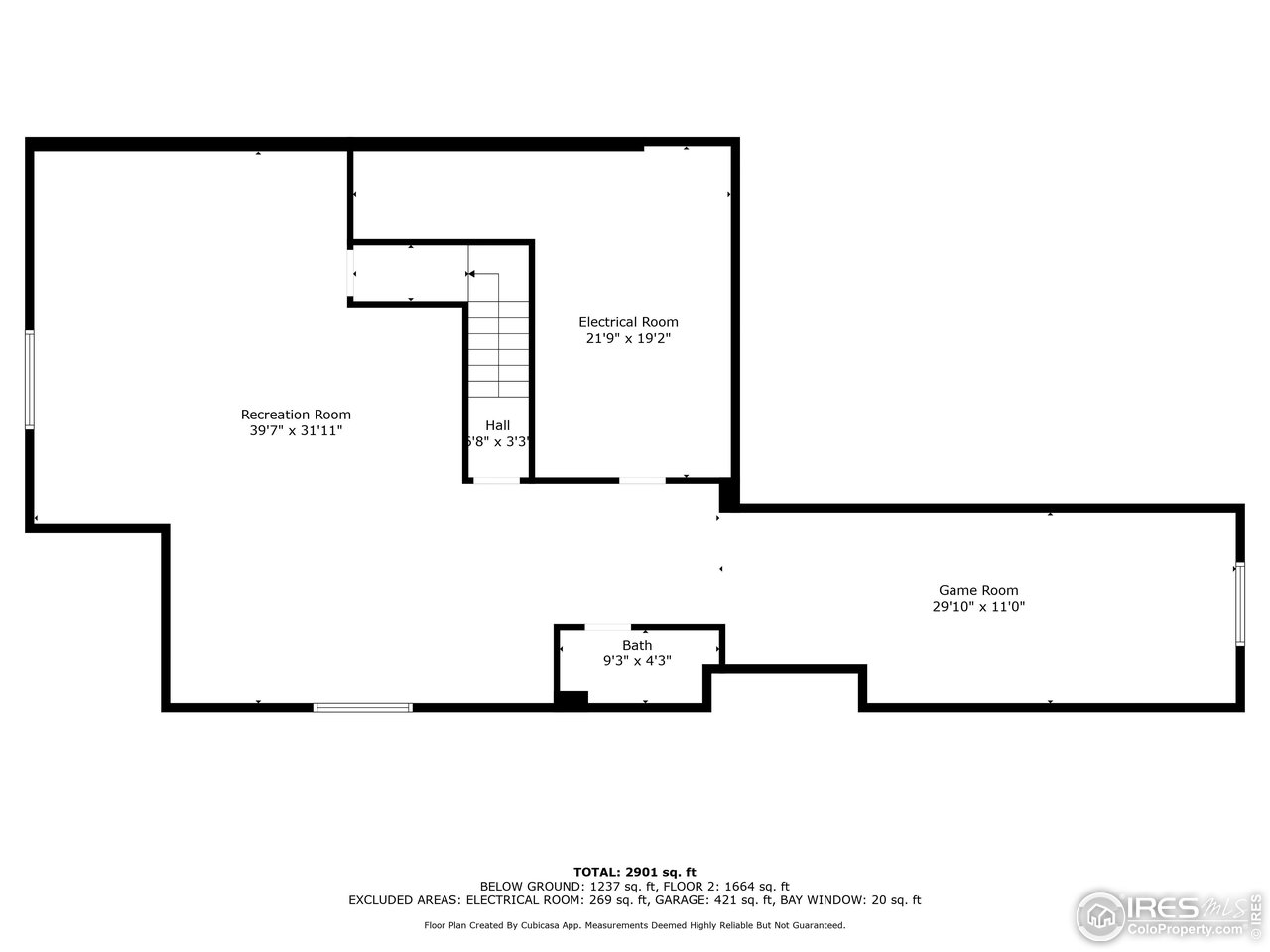 1515 Waterfront Drive Windsor, CO 80550 - Photo 40 of 40 This is the basement floorplan