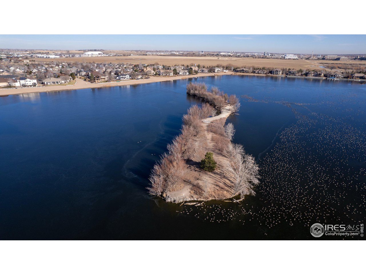 1515 Waterfront Drive Windsor, CO 80550 - Photo 4 of 40 Book a wedding, reunion, graduation reception or any occasion party on Event Island in the middle of Lake Water Valley