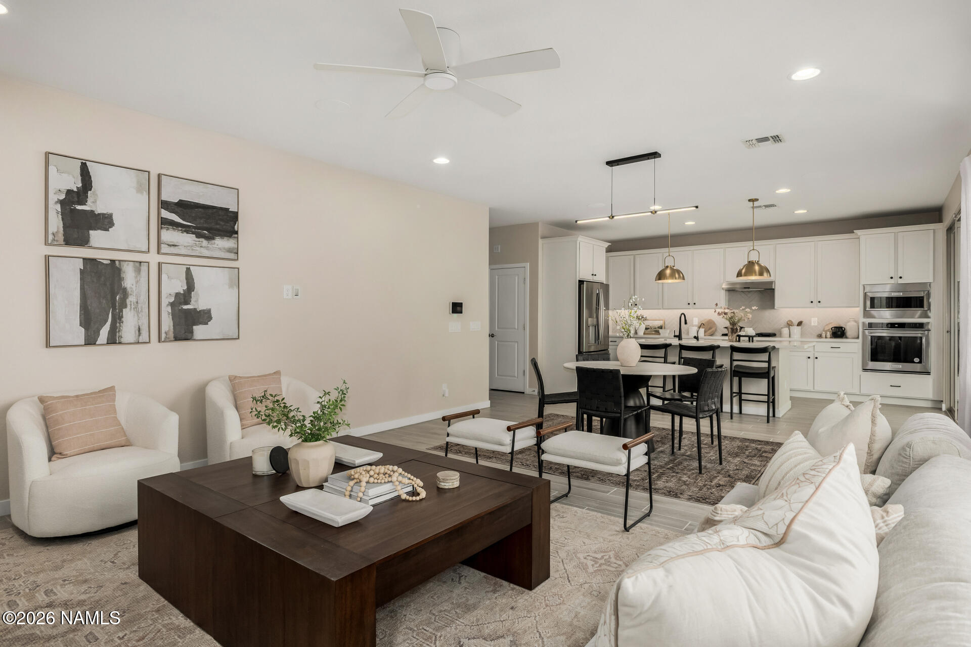 6413 North 17th Street Phoenix, AZ 85016 - Photo 26 of 26 a living room with furniture kitchen view and a table