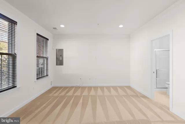 a view of room with window