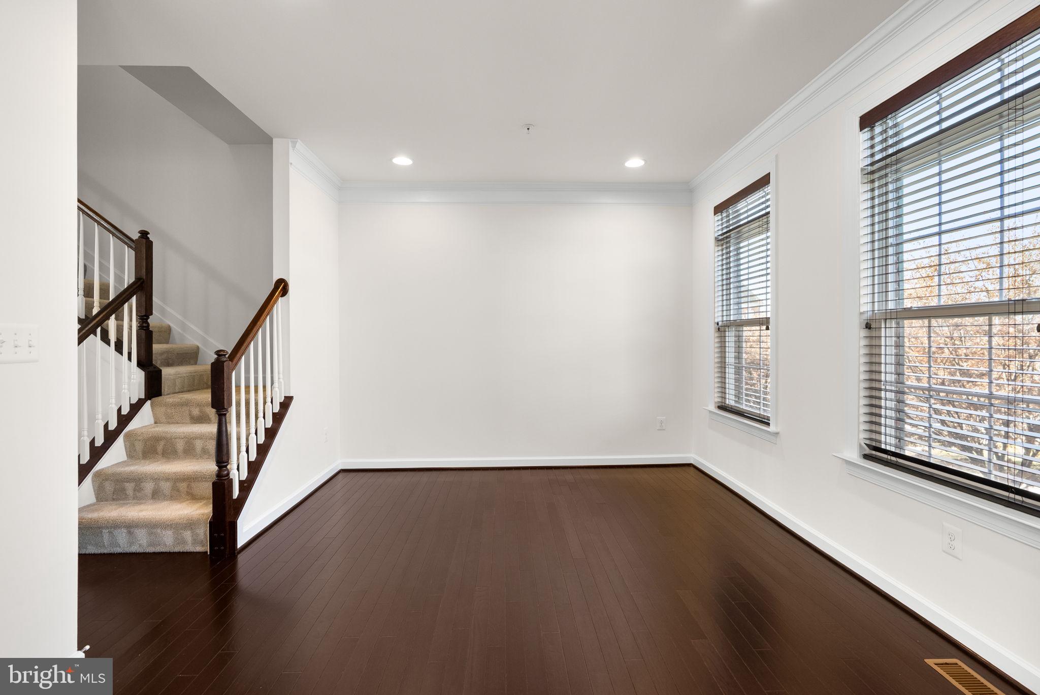 176 Autumn View Drive Gaithersburg, MD 20878 - Photo 5 of 45 a view of entryway with stairs and wooden floor
