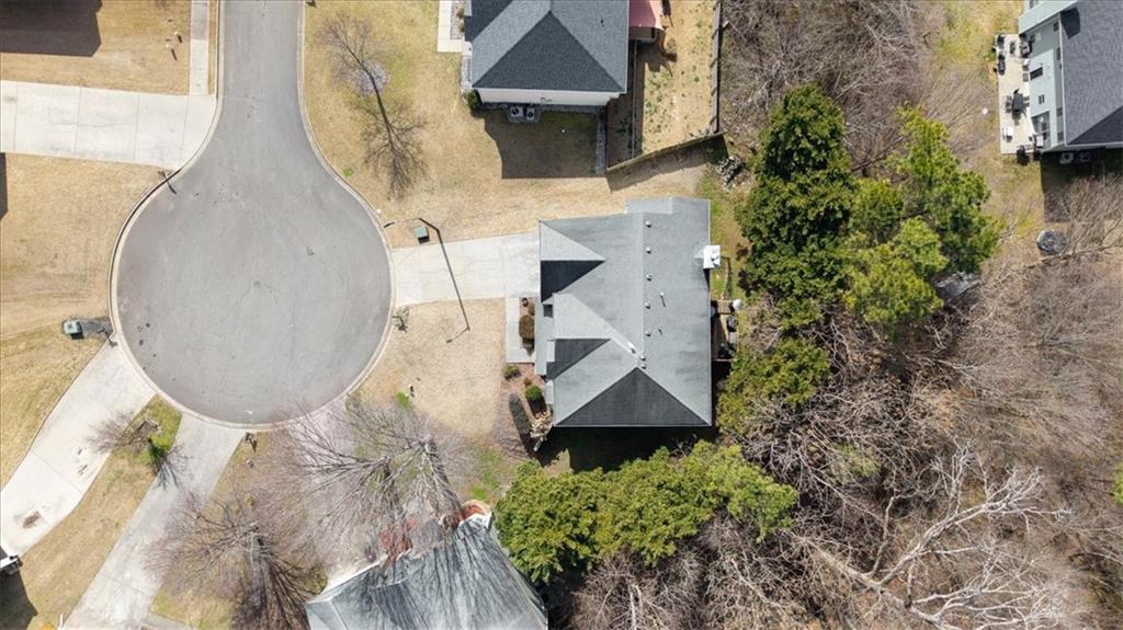 429 Farmwood Way Canton, GA 30115 - Photo 51 of 56 an aerial view of a house with a yard