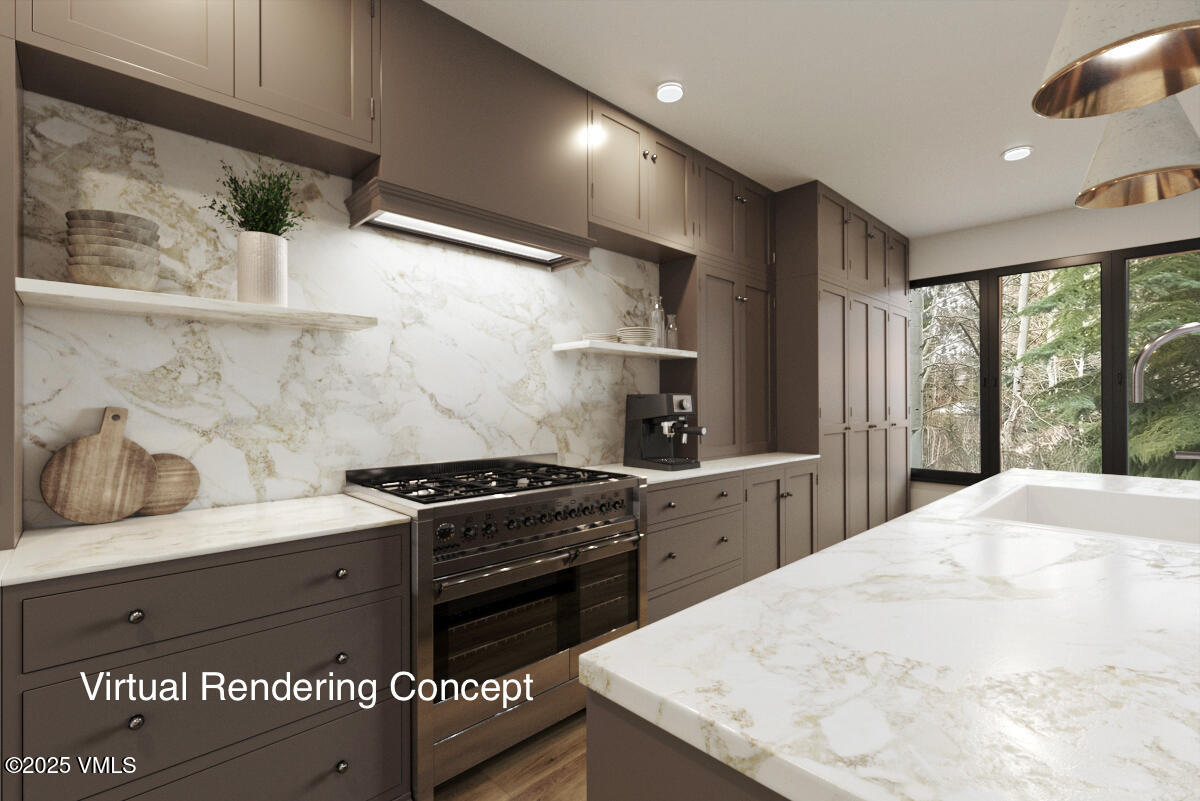 38 Miller's Cir Road Edwards, CO 81632 - Photo 7 of 42 Virtual Rendering of Kitchen