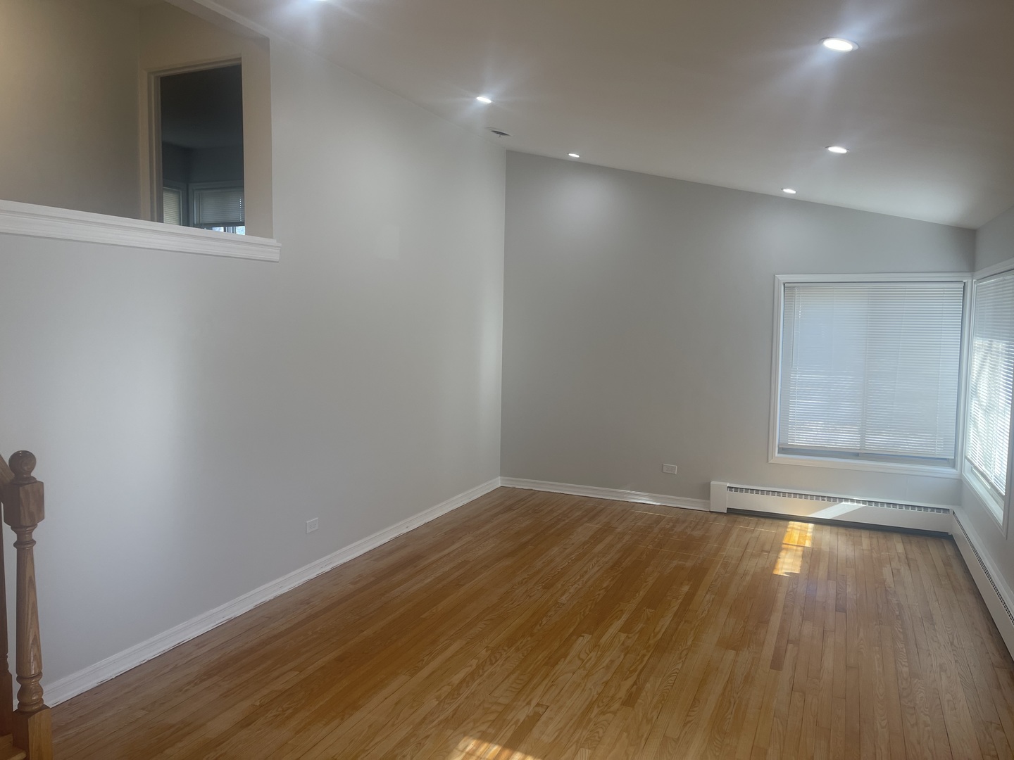 1720 South Cumberland Avenue Park Ridge, IL 60068 - Photo 6 of 26 a view of empty room with wooden floor and fan
