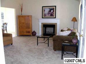 138 Rambler Lane Blacksburg, SC 29702 - Photo 3 of 8 a living room with furniture and a fireplace