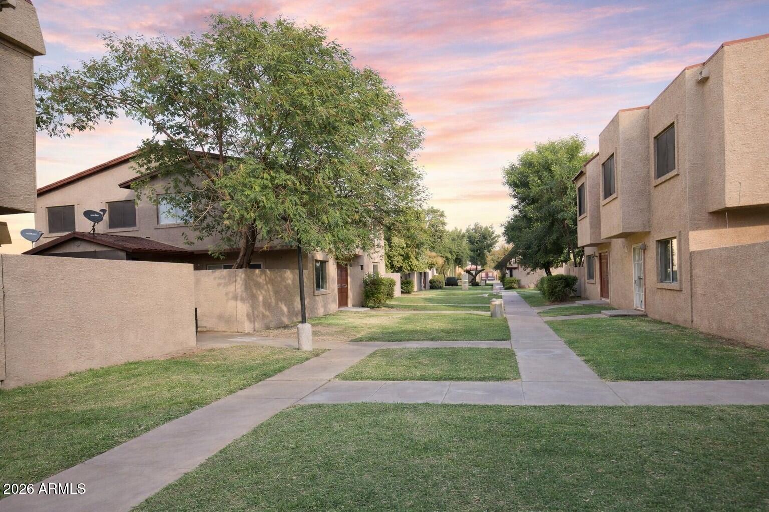 4043 West Wonderview Road Phoenix, AZ 85019 - Photo 10 of 10 a view of a house with a yard