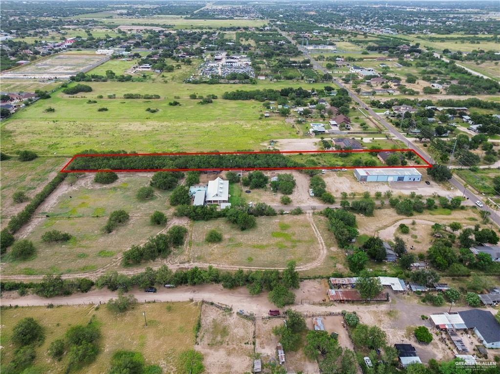 3905 Los Ebanos Road Mission, TX 78573 - Photo 16 of 20 an aerial view of residential houses with outdoor space