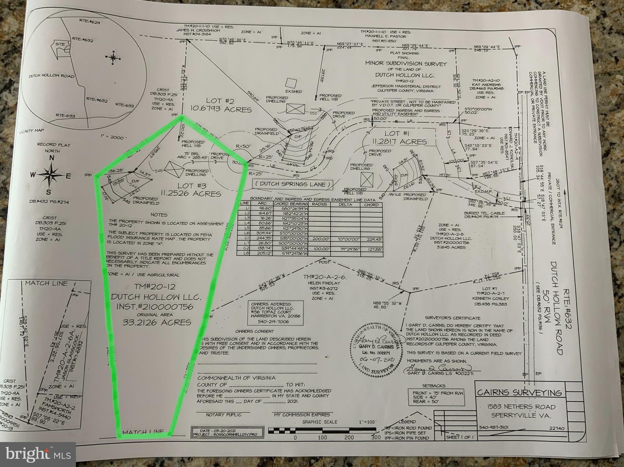 Dutch Hollow Dutch Hollow Road, Unit LOT 3 Rixeyville, VA 22737 - Photo 1 of 3