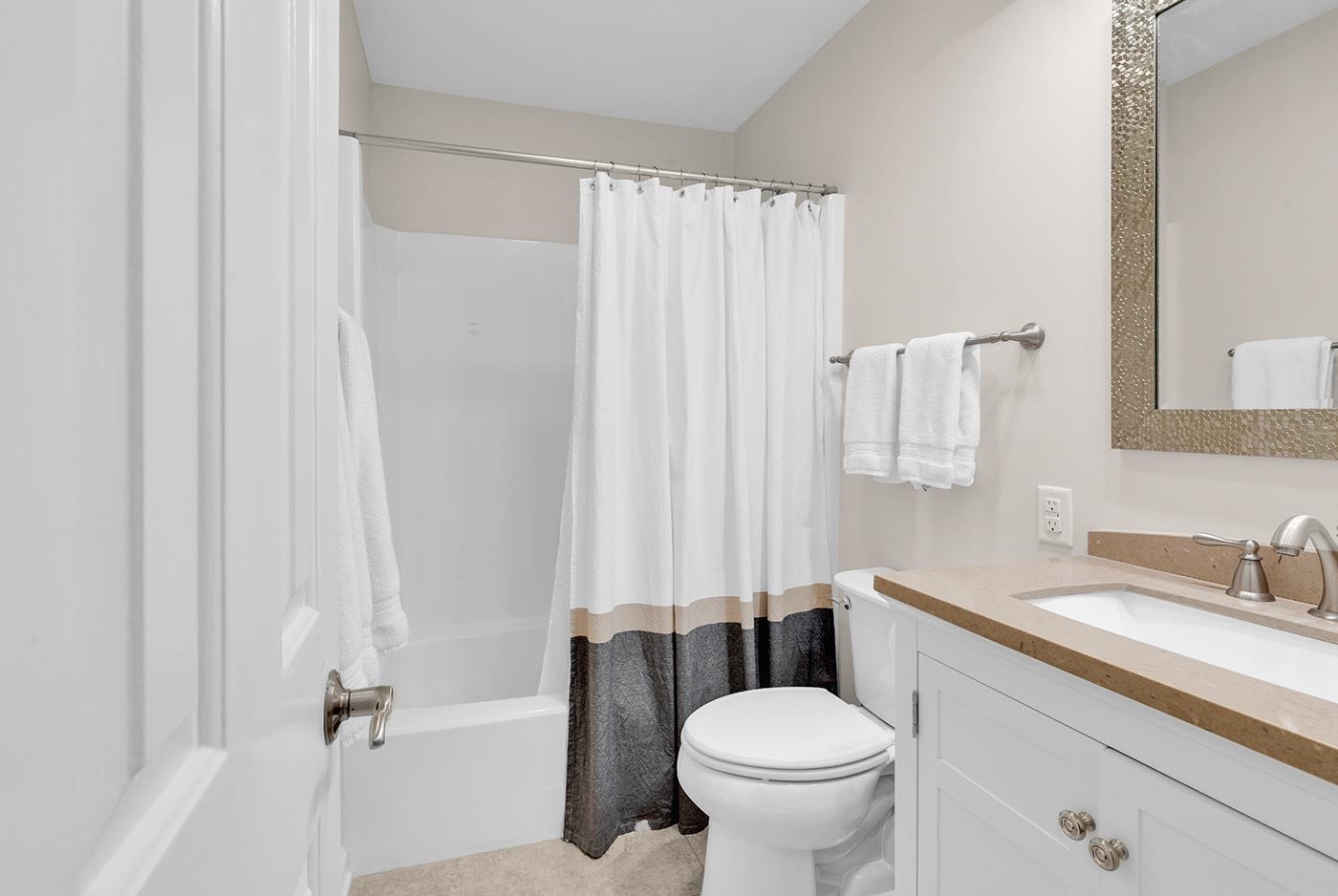 830 44th Avenue North, Unit L1 Myrtle Beach, SC 29577 - Photo 23 of 40 Full bathroom featuring shower / tub combo and vanity