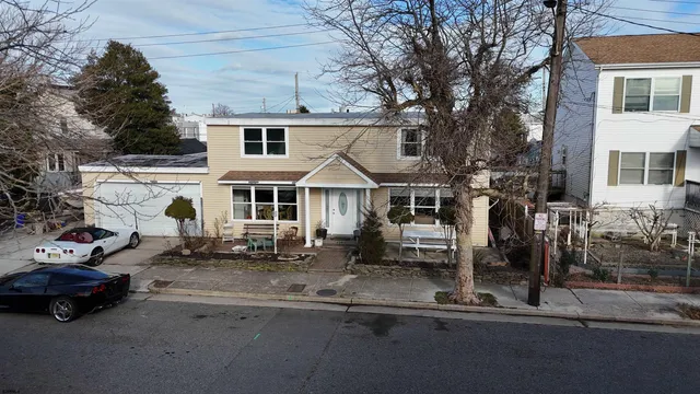 a view of a house with a patio