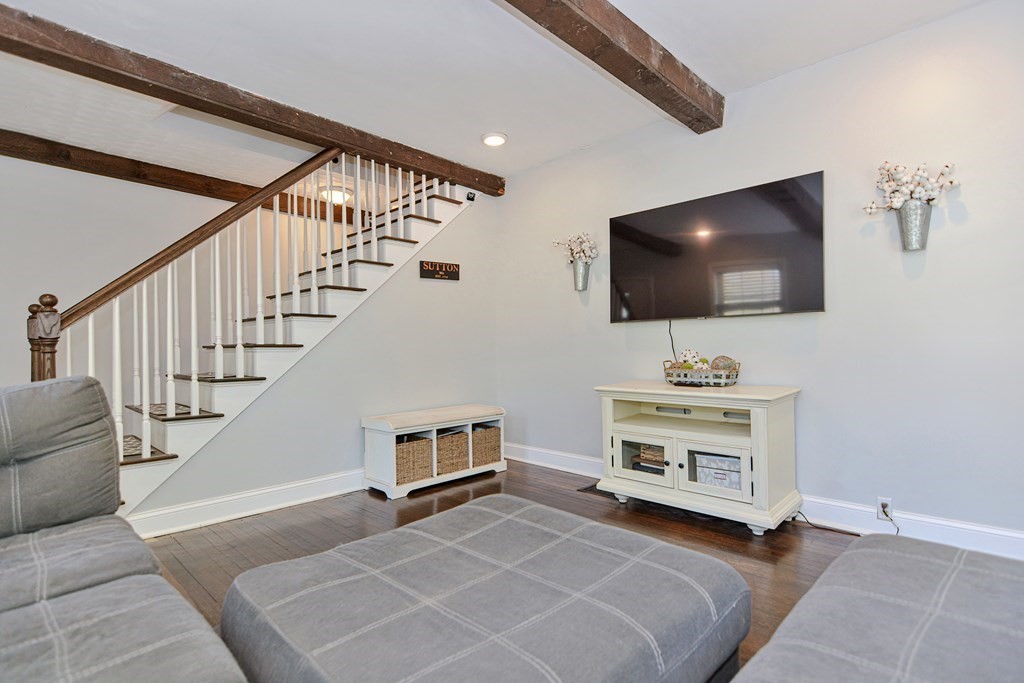 122 Mendon Road Sutton, MA 01590 - Photo 6 of 36 a room with furniture and a flat screen tv