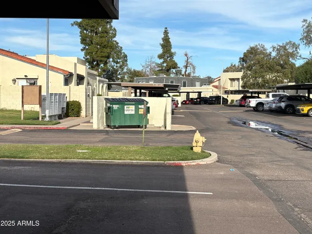 a view of a street with cars