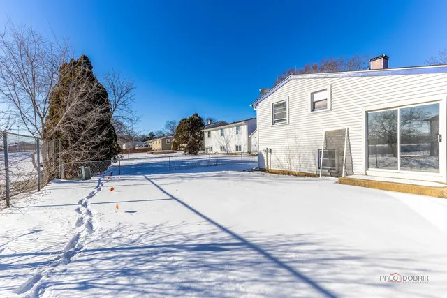 a view of a house with a outdoor space
