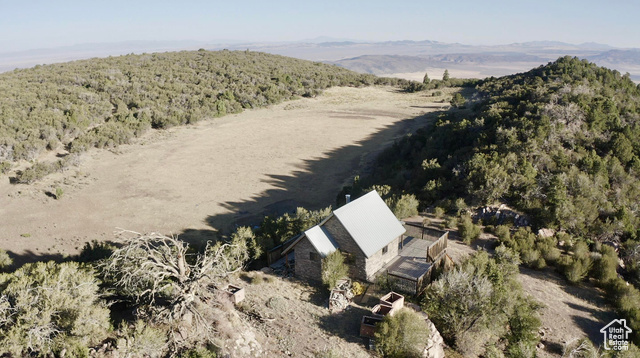 Undisclosed Address Summit, UT 84772 - Photo 22 of 24 Aerial view of property and surrounding area with a forest and mountains