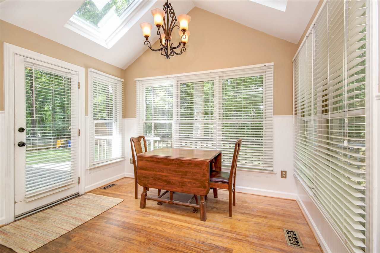 7228 Rabbit Run Wake Forest, NC 27587 - Photo 9 of 25 Breakfast Room/Sunroom with Skylights