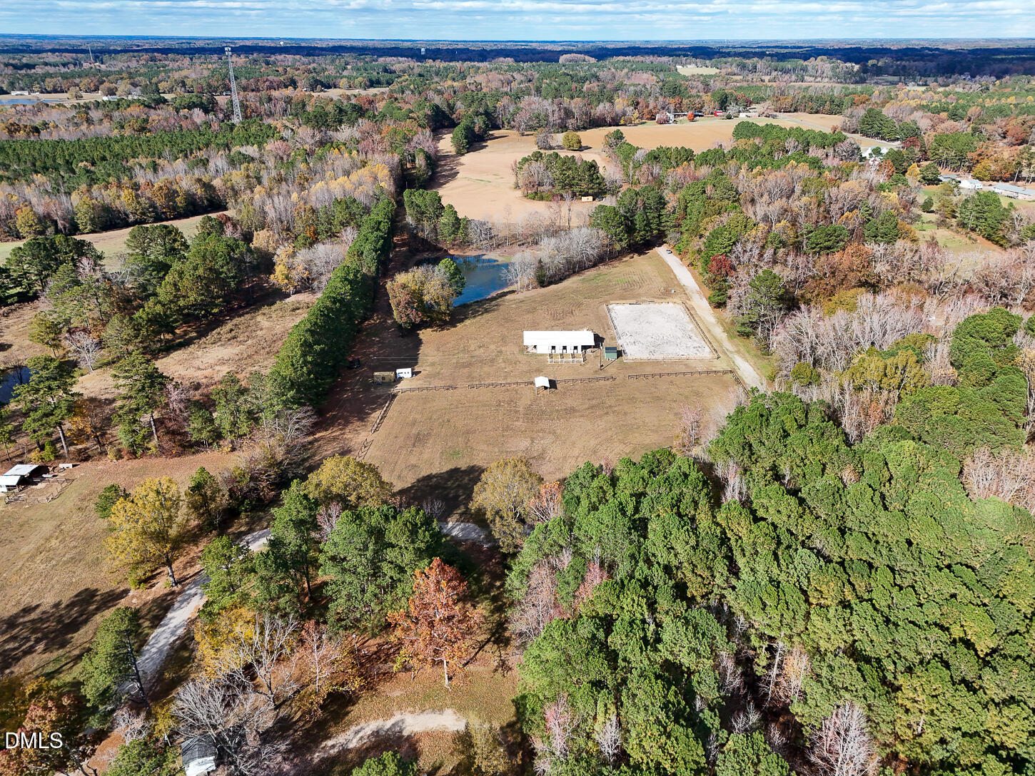 9637 Earpsboro Chamblee Road Zebulon, NC 27597 - Photo 37 of 42 a view of a yard with a garden
