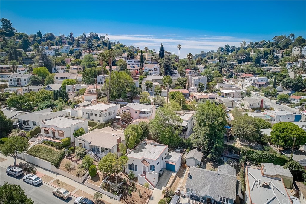 1126 Scofield Drive Glendale, CA 91205 - Photo 31 of 49 an aerial view of residential houses with outdoor space