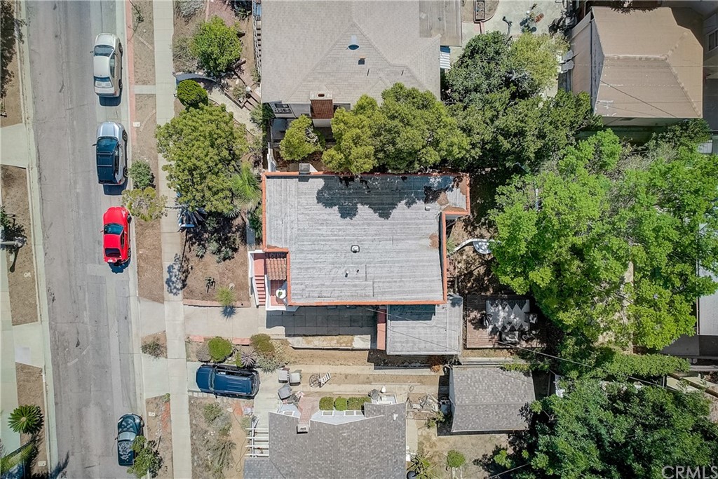1126 Scofield Drive Glendale, CA 91205 - Photo 34 of 49 an aerial view of a house with outdoor space