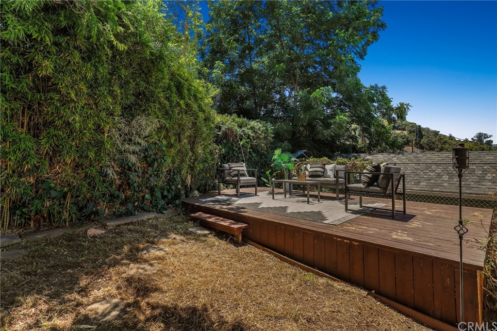 1126 Scofield Drive Glendale, CA 91205 - Photo 48 of 49 a view of a backyard with sitting area